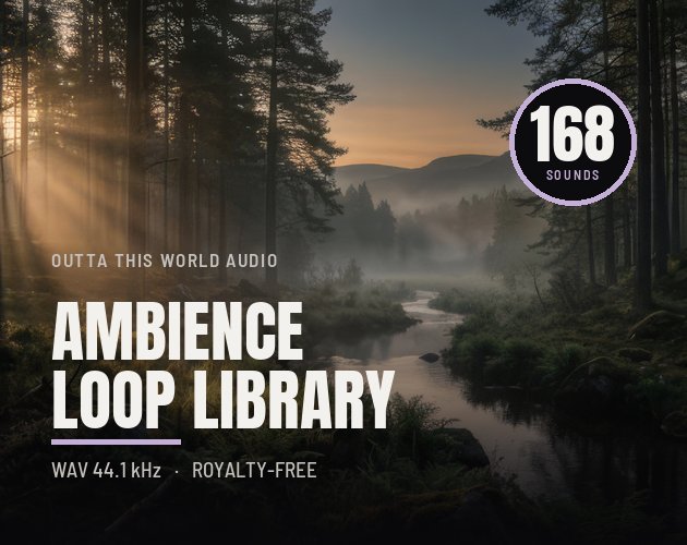 Ambience Loop Library - 168 Seamless Loops cover artwork