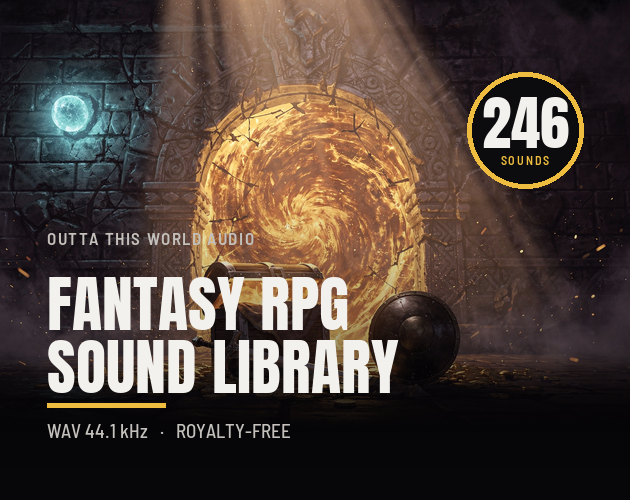 Fantasy RPG Sound Library cover artwork