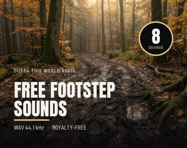 Free Footstep Sounds cover