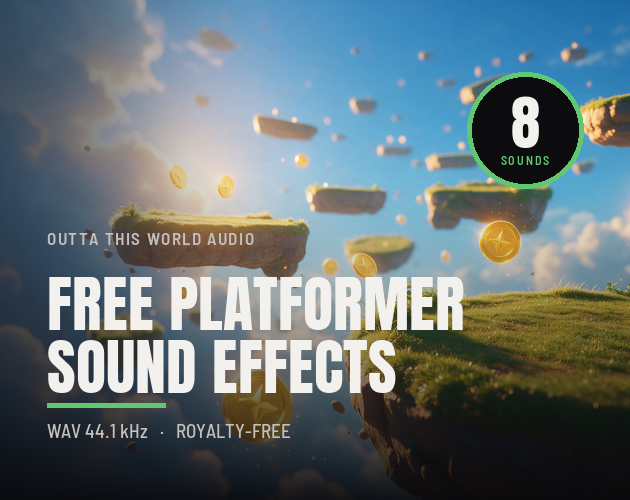 Free Platformer Sounds cover