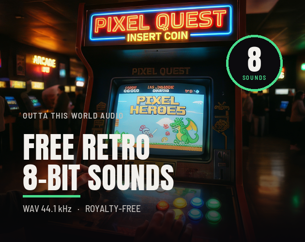 Free Retro 8-Bit Sounds cover