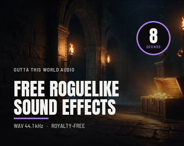 Free Roguelike Sounds cover