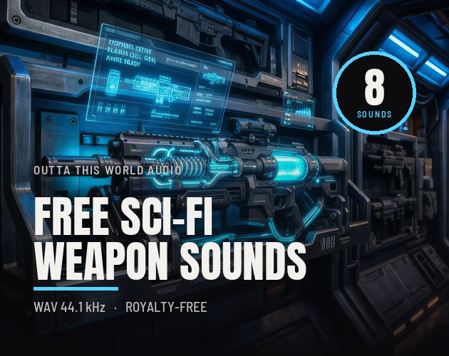 Free Sci-Fi Weapon Sounds cover