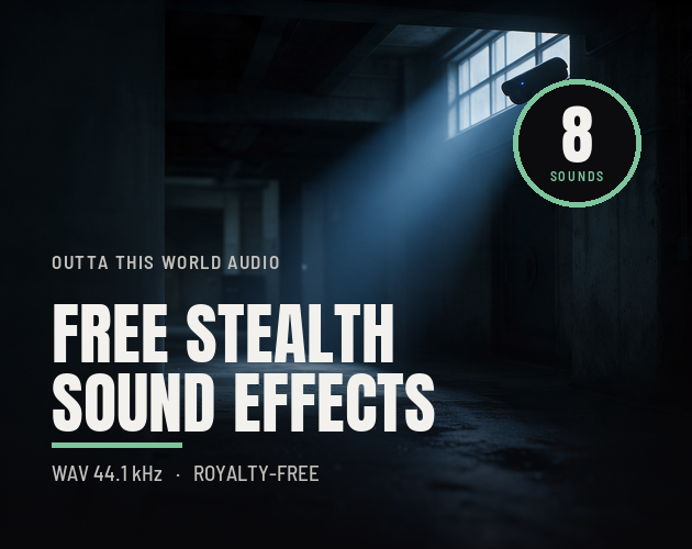 Free Stealth and Espionage Sounds cover