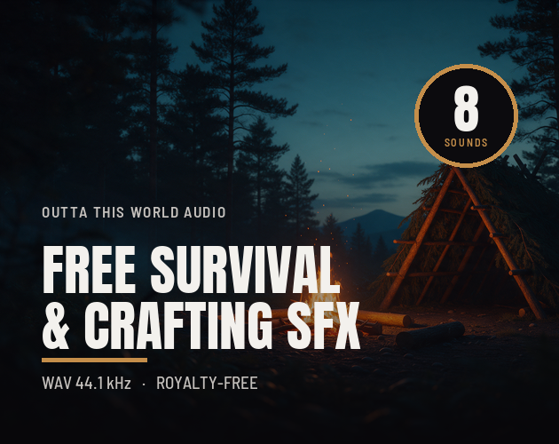 Free Survival and Crafting Sounds cover