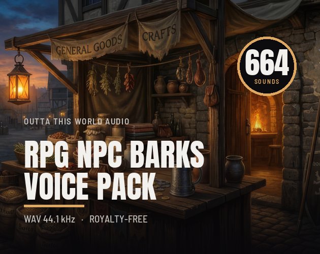 RPG NPC Bark Pack cover artwork