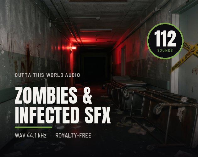 Zombies and Infected SFX Library cover artwork